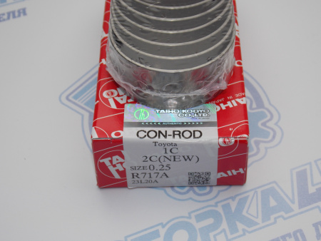 Вкладыши шатунные TAIHO ремонт +0,25 TOYOTA 2C, 2C-T, 3C-T