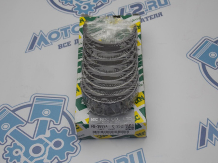 Вкладыши коренные NDC ремонт +0,25 Hyundai / Kia G4K*