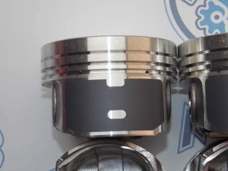 Поршни AW к-кт 4шт ремонт +0,25 VAG AEB, AGU, AWD