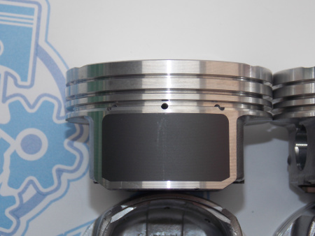 Поршни + кольца AW к-кт 4шт ремонт +0,50 HYUNDAI G4FC '06-