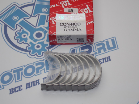 Вкладыши шатунные TAIHO ремонт +0,25 Hyundai / Kia G4F*