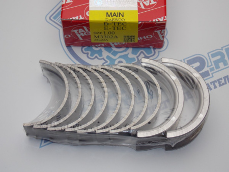 Вкладыши коренные TAIHO ремонт +1,00 1.6L NEXIA, CRUZE