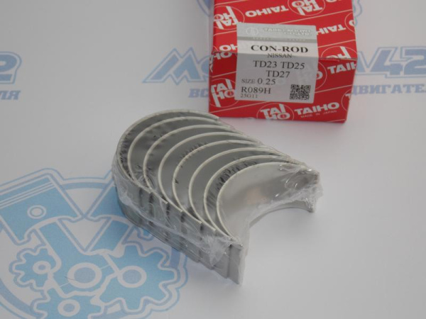 Вкладыши шатунные TAIHO ремонт +0,25 NISSAN TD27-T