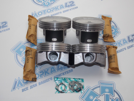 Поршни TEIKIN к-кт 4шт ремонт +0,50 HONDA K20A2