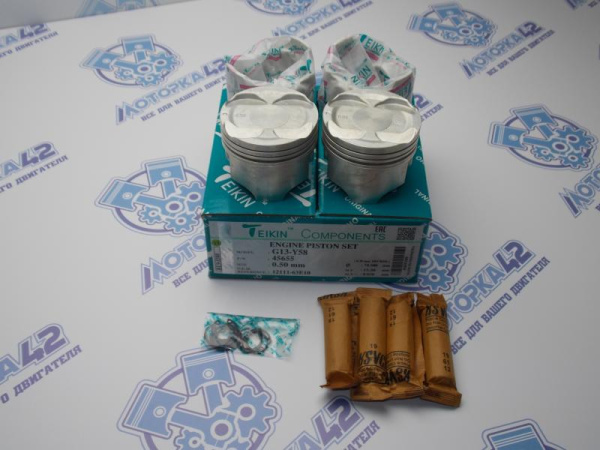 Поршни TEIKIN к-кт 4шт ремонт +0,50 SUZUKI G13, G13A, G13B