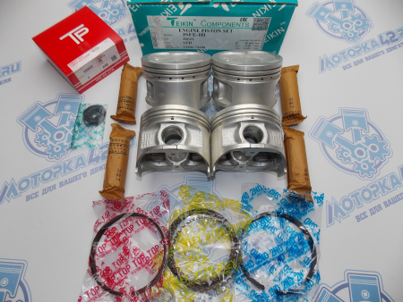 Поршни + кольца к-кт 4шт стандарт TOYOTA 3S-FE