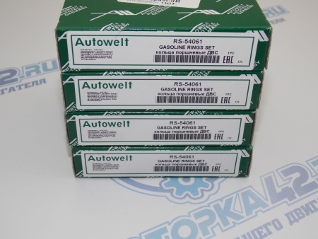 Кольца AW к-кт 4шт ремонт +0,50 FORD 1,6