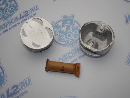 Поршни + кольца к-кт 4шт ремонт +1,00 TOYOTA 4A-FE II