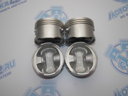 Поршни + кольца к-кт 4шт ремонт +0,50 GM A15DMS, A15SMS