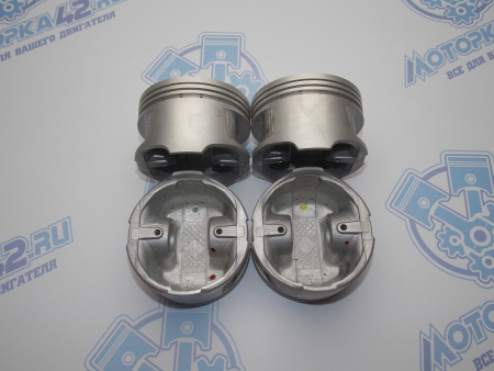 Поршни + кольца к-кт 4шт ремонт +0,50 TOYOTA 4A-FE