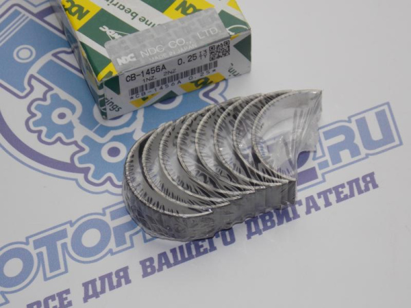 Вкладыши шатунные NDC ремонт +0,25 TOYOTA 1NZ-FE