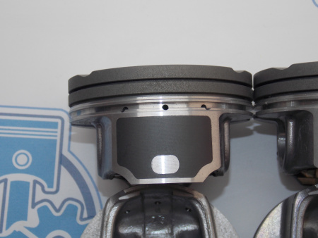 Поршни TEIKIN к-кт 4шт ремонт +0,50 HYUNDAI G4FJ -'15, G4FD