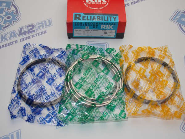 Кольца поршневые RIK стандарт TOYOTA 2С, 3С