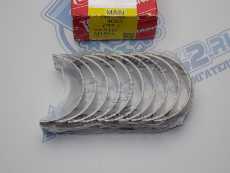 Вкладыши коренные TAIHO стандарт MMC 4G63 SOHC, 4G64
