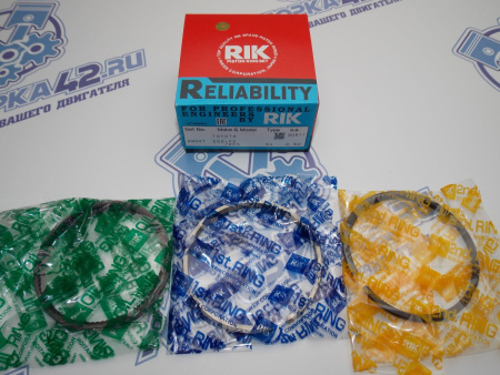 Кольца поршневые RIK ремонт +0,50 TOYOTA 2SZ-FE