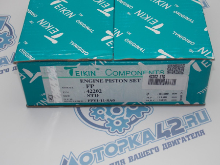 Поршни TEIKIN к-кт 4шт стандарт MAZDA FP, FS