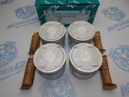 Поршни TEIKIN к-кт 4шт стандарт HYUNDAI G4JP