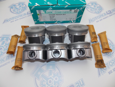 Поршни TEIKIN к-кт 6шт ремонт +0,50 TOYOTA 1G-FE '98-'00