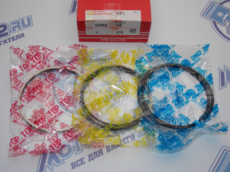 Поршни + кольца к-кт 4шт стандарт TOYOTA 1AZ-FE