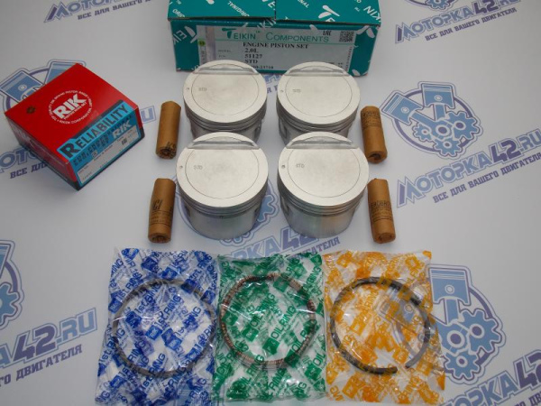 Поршни + кольца 4шт стандарт HYUNDAI G4GC