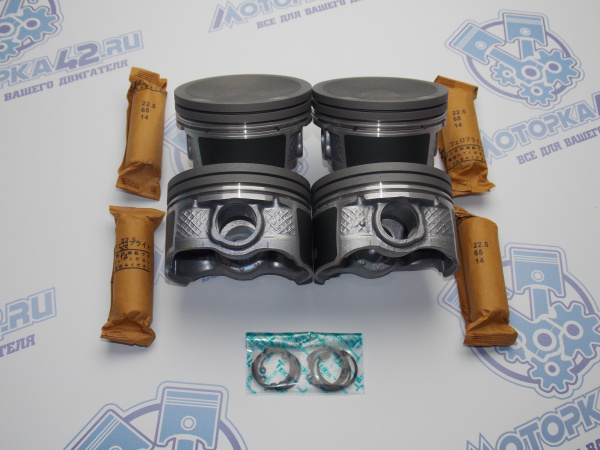 Поршни + кольца 4шт стандарт MAZDA L3-VDT 2.3