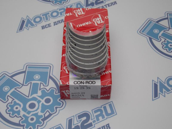 Вкладыши шатунные TAIHO ремонт +0,25 TOYOTA 1S, 2S, 3S-FE, 4S-FE