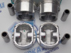 Поршни TEIKIN к-кт 4шт ремонт +0,50 HONDA D17A1