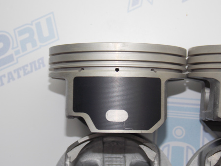 Поршни + кольца к-кт 4шт ремонт +0,50 HYUNDAI G4KE, G4KG