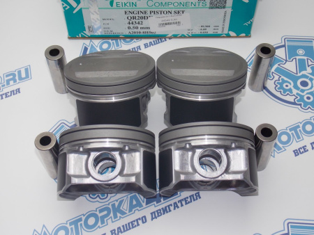 Поршни TEIKIN к-кт 4шт ремонт +0,50 NISSAN QR20DE 