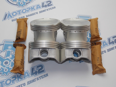 Поршни + кольца к-кт 4шт ремонт +1,00 TOYOTA 1NZ-FE