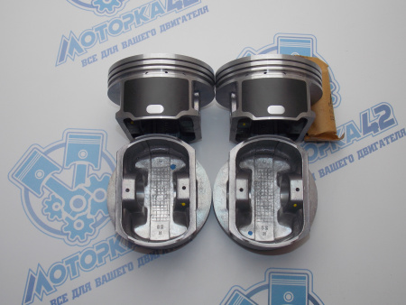 Поршни + кольца к-кт 4шт ремонт +0,50 SUBARU EJ20, EJ20E, EJ20J