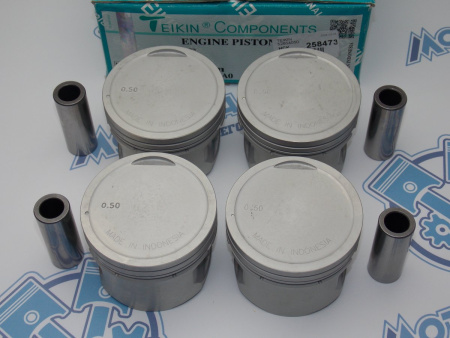 Поршни TEIKIN к-кт 4шт ремонт +0,50 KIA A3E