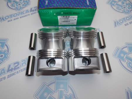 Поршни PMC к-кт 4шт ремонт +0,50 KIA S6D