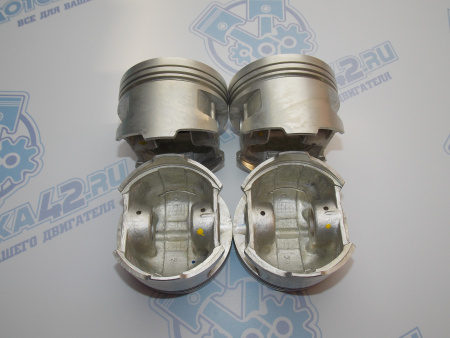 Поршни + кольца к-кт 4шт ремонт +0,50 MMC 4G15 12V