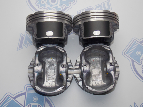 Поршни + кольца 4шт ремонт +0,50 ZY-VE Mazda