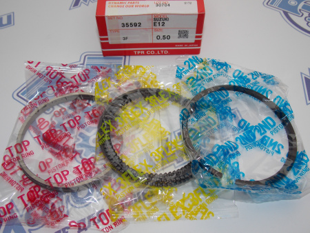 Поршни + кольца 4шт ремонт +0,50 SUZUKI G15A, G16A