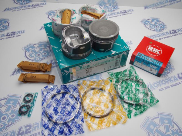 Поршни + кольца 4шт стандарт MAZDA L3-VDT 2.3