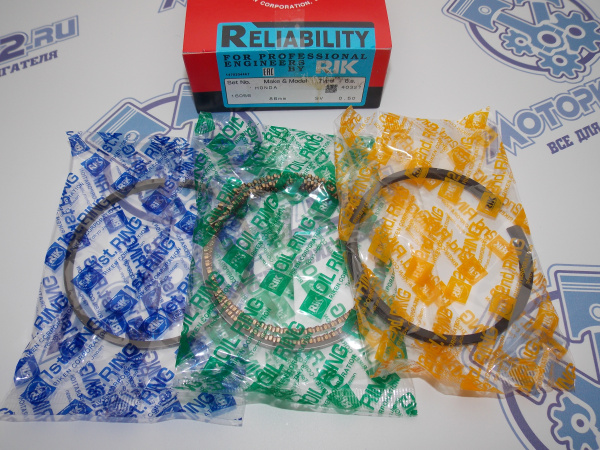 Поршни + кольца 4шт ремонт +0,50 HONDA F23A1