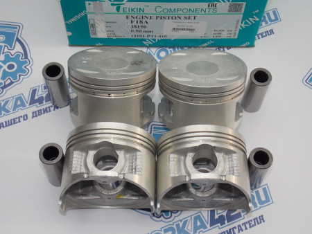 Поршни TEIKIN к-кт 4шт ремонт +0,50 HONDA F18A, F20Z2